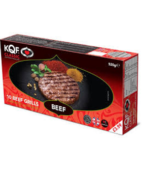 BEEF GRILL KQF,10PCS