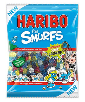 HARIBO SMURFS,