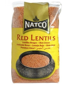 NATCO RED LENTILS 1KG,1KG