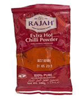 RAJAH EX CHILLI POWDER ,100GM