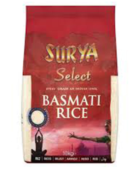 SURYA SILECT BASMATI RICE 10KG,10kg