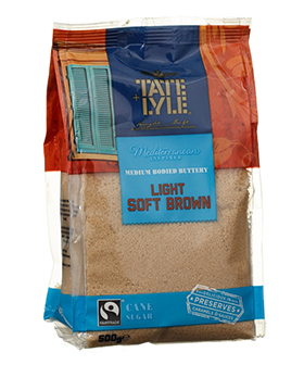 T . TLE  LIGHT BROWN SUGAR ,500GM