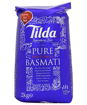 TILDA BASMATI RICE,2KG