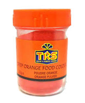 TRS ORANGE FOOD COLOUR ,DEEP ORANGE 25G