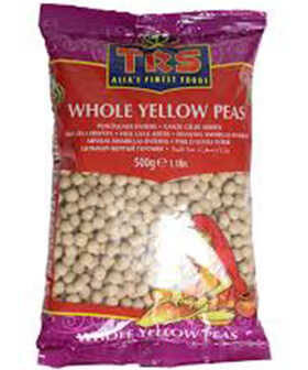 TRS WHOLE YELLOW PEAS,500GM